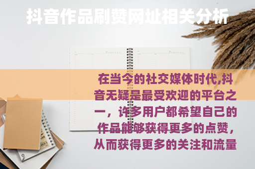 抖音作品刷赞网址相关分析