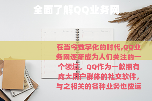 全面了解QQ业务网