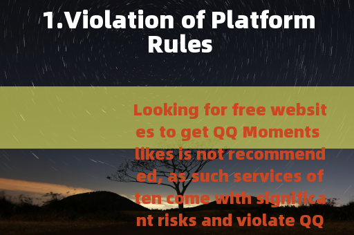 1.Violation of Platform Rules