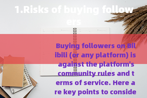 1.Risks of buying followers