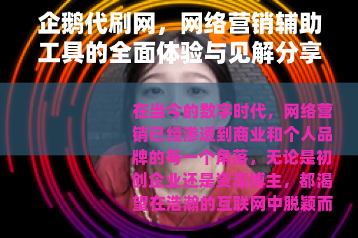 企鹅代刷网，网络营销辅助工具的全面体验与见解分享