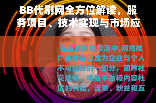 BB代刷网全方位解读，服务项目、技术实现与市场应用深度分析