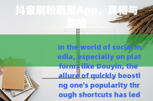 抖音刷粉刷赞App，真相与影响