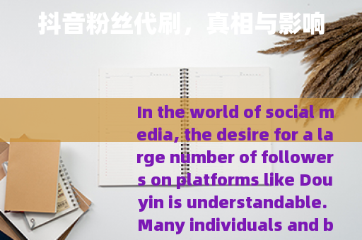 抖音粉丝代刷，真相与影响